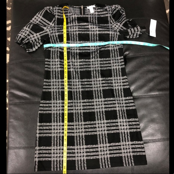 NWT London Times Plaid Dress - Picture 2 of 7